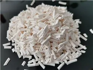 The adsorption of Alumina carrier of catalyst
